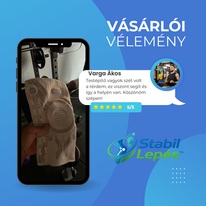 StabilLépés™ – Stabilizáló Térdrögzítő