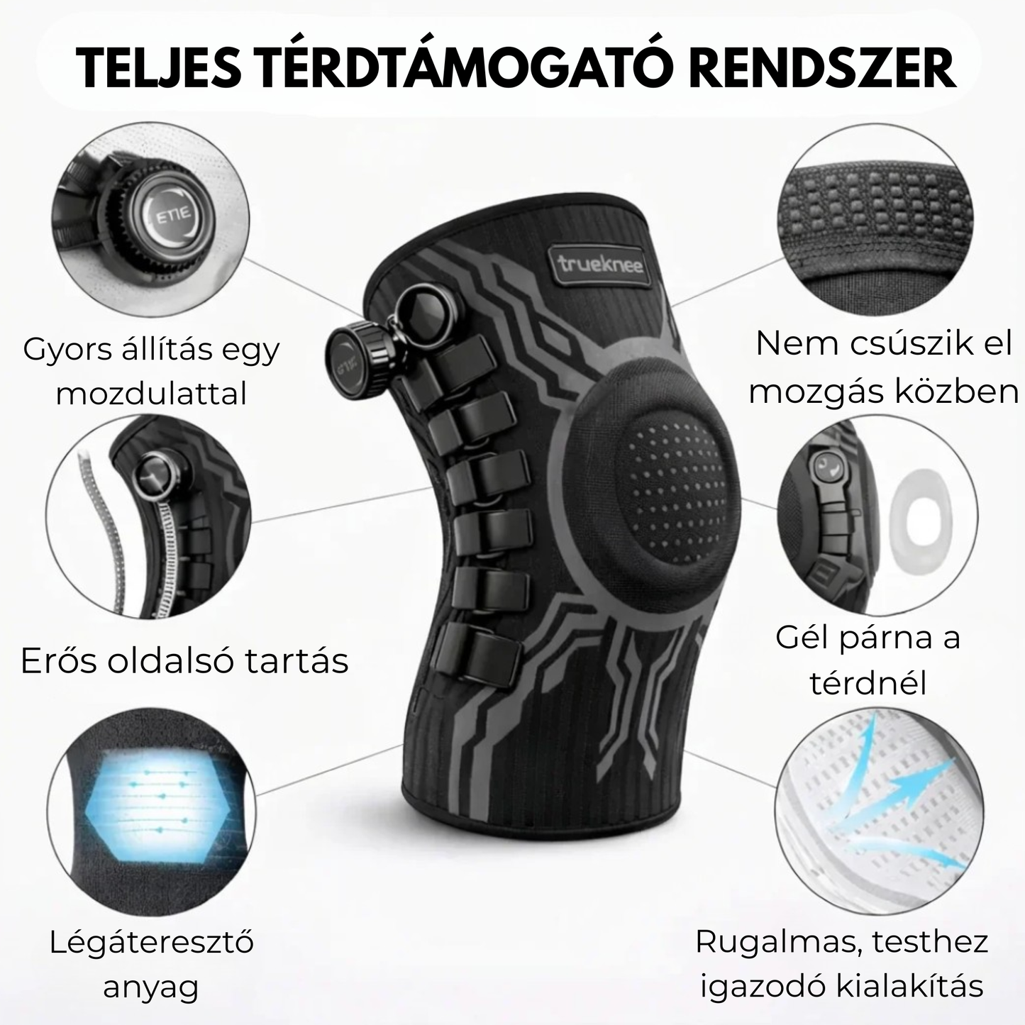 StabilLépés™ – Stabilizáló Térdrögzítő
